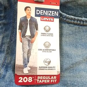 LEVI'S DENIZEN REGULAR TAPER FIT 31x30